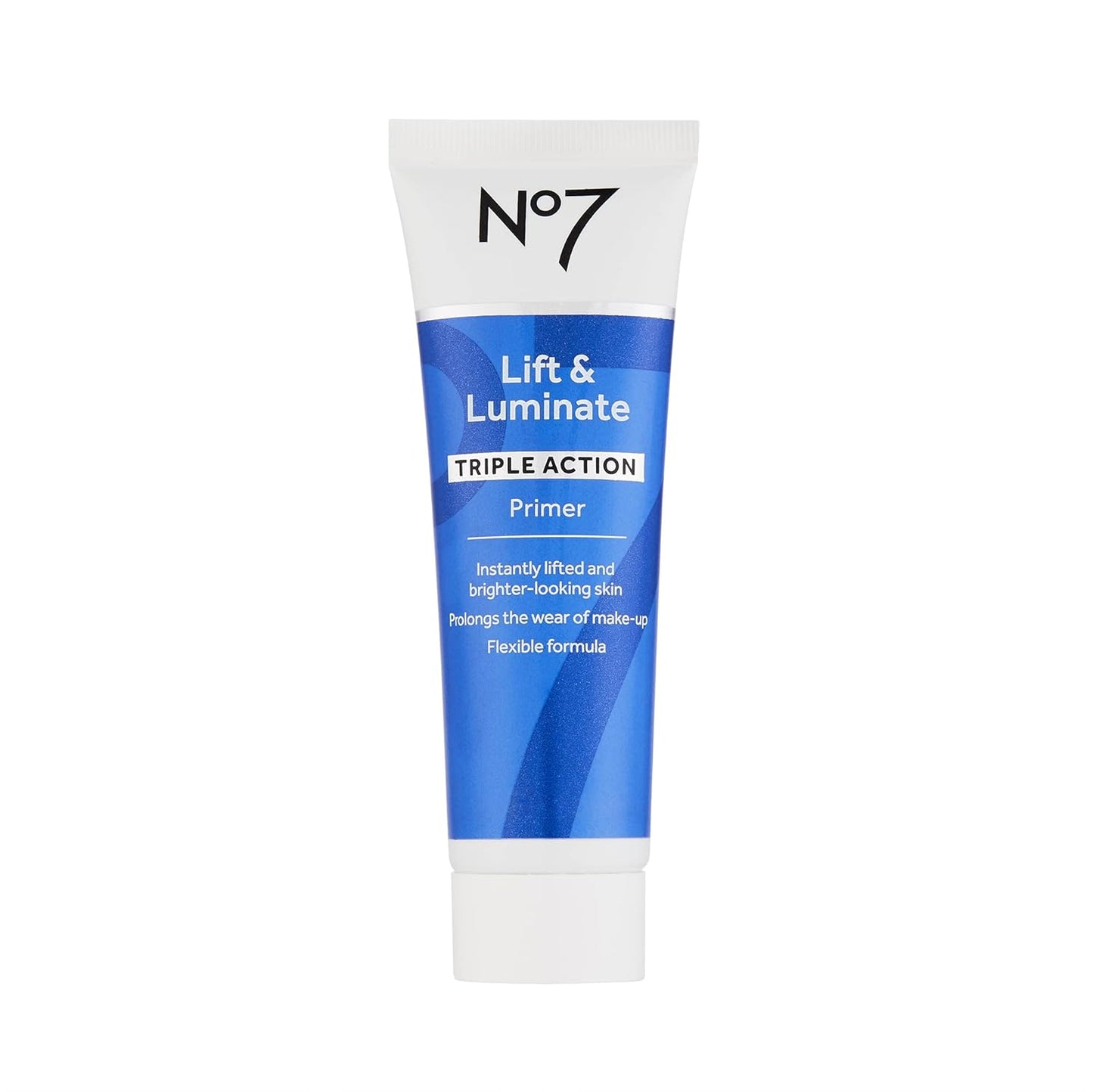 No7 Lift & Luminate Primer - Hydrating Primer with Niacimamide - Creates Smooth Base for Makeup Application & Illuminates Skin Glow (30ml)