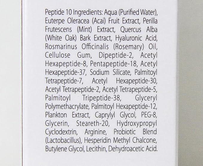 Peptide10 by Adonia Organics - Instant Wrinkle Concealer - Peptide 10 Instant Anti-Aging Serum