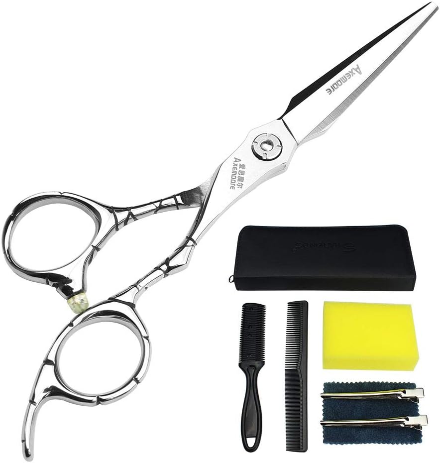 7/7.5/8/9 inch salon personalized scissors salon hair styling hair scissors stainless steel hair tools (6 inch flat)