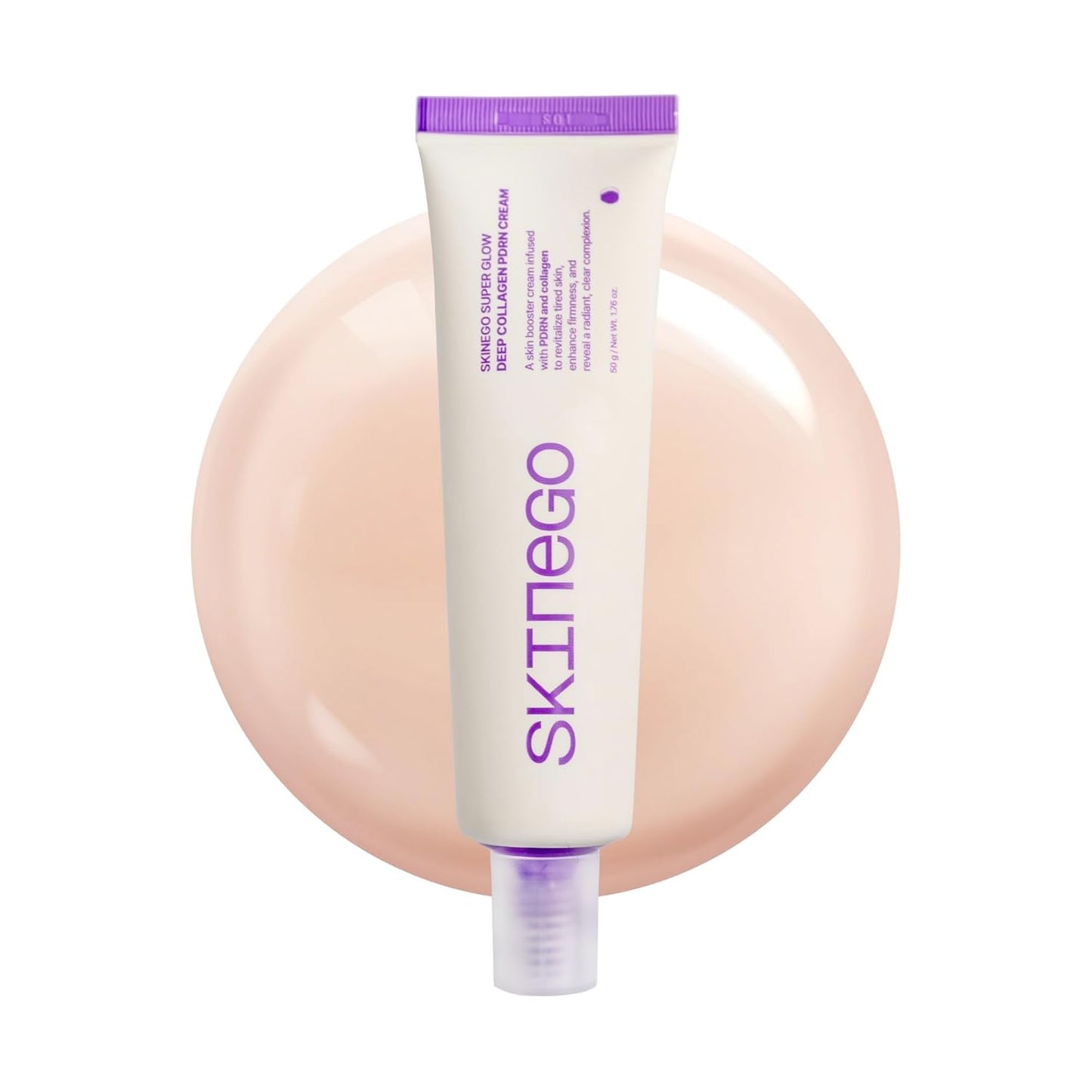 Super Glow Deep Collagen PDRN Cream – 1,000,001ppb PDRN & Collagen, Radiant FinishAdds radiance Moisturizer for Dewy Skin, Firming & Hydrating, Korean Skincare 50g / 1.69 fl.oz.