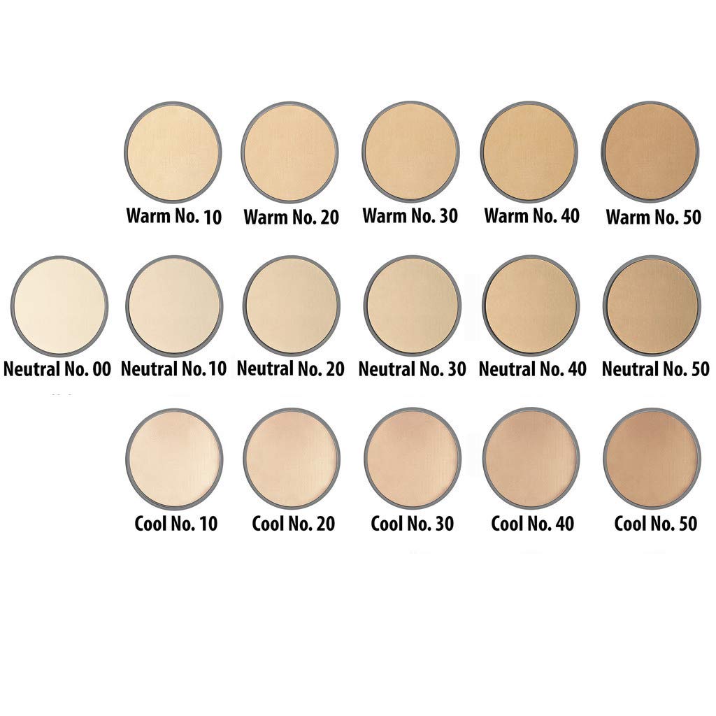 Lauren Brooke Cosmetiques Pressed Foundation, Natural and Organic Makeup (Neutral No. 40)