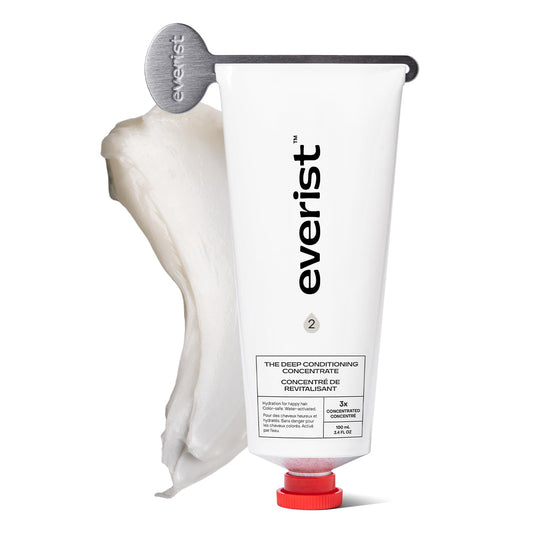 Everist Deep Conditioning Concentrate – 2-in-1 Daily Conditioner & Mask for Dry, Damaged, Frizzy Hair – Glycerin, Aloe Vera, Pumpkin Seed & Baobab Seed Oil – Vegan, Plant-Based - 3.4 fl oz