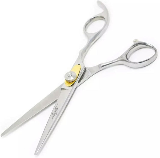 Alayki's Professional Hair Scissor - 6.5" Premium Stainless Steel Rust Proof Scissor with Adjustable Screw, Hair Shears, Hair Cutting & Barber Accessories & Salon Supplies, Barber Scissors