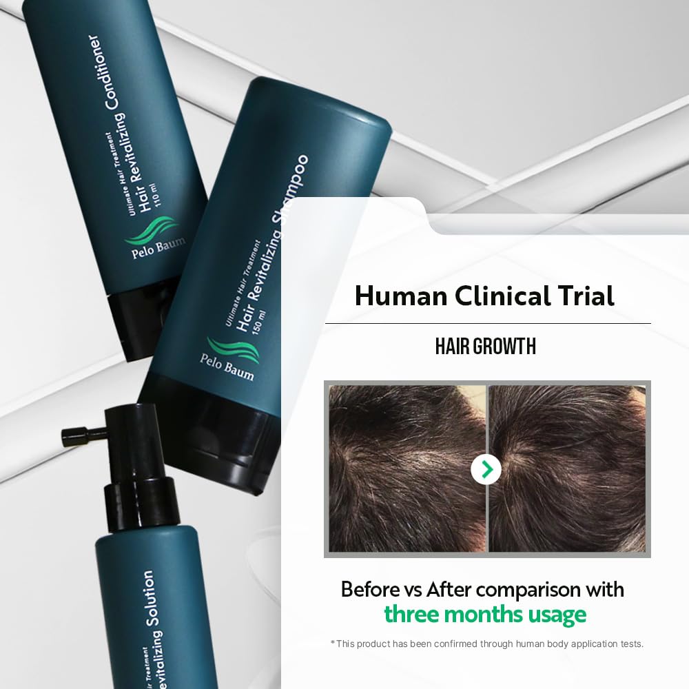 Hair Revitalizing Shampoo, Unltimate Hair Treatment, Biomimetic Peptide Complex to prevent hair loss and promote hair regrowth, Made in Korea(150ml, 5.0 fl.oz)