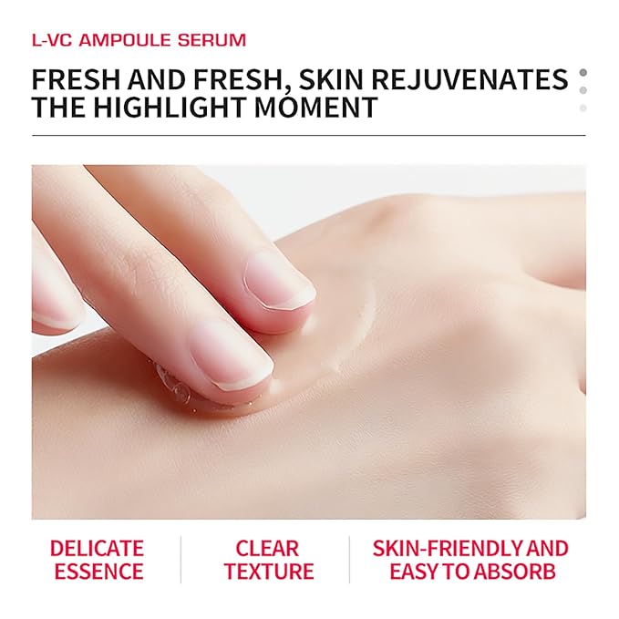 DEleventh Korean Brand Vitamin C Ampoule Serum 2ml × 7EAe / with Pro-Xylane, Anti-Aging, Brighten, Hydrate, and Smooth Skin, Creates a Radiant, Youthful Complexion