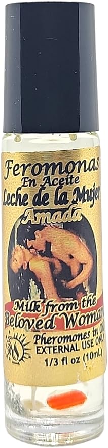 Milk of The Beloved Woman Pheromone (Leche de la Mujer Feromnas En Aceite)-Roll on Perfume Oil 10ML