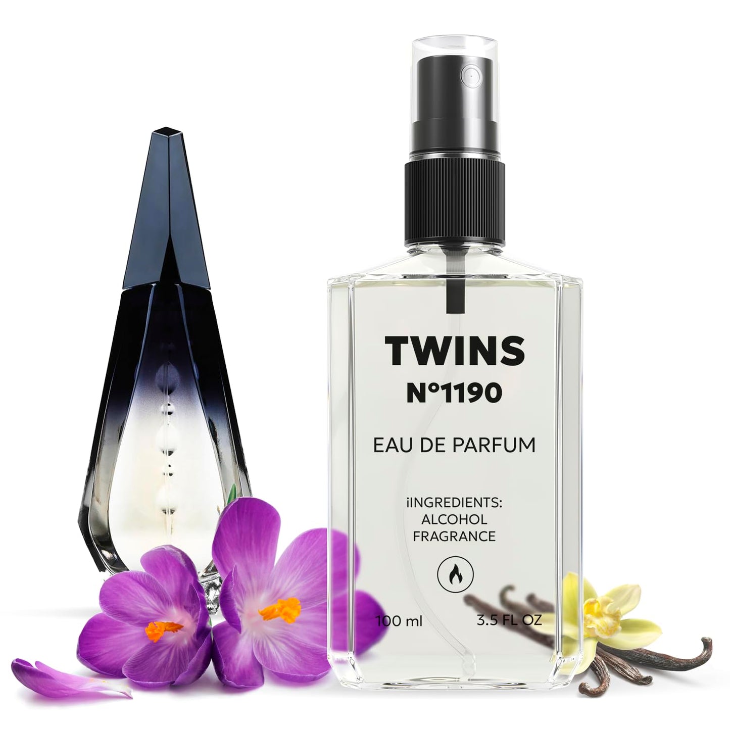 TWINS Impression of An. ou Demon | Perfume for Women Eau de Parfum | No.1190 | 3.4 Fl Oz / 100 ml