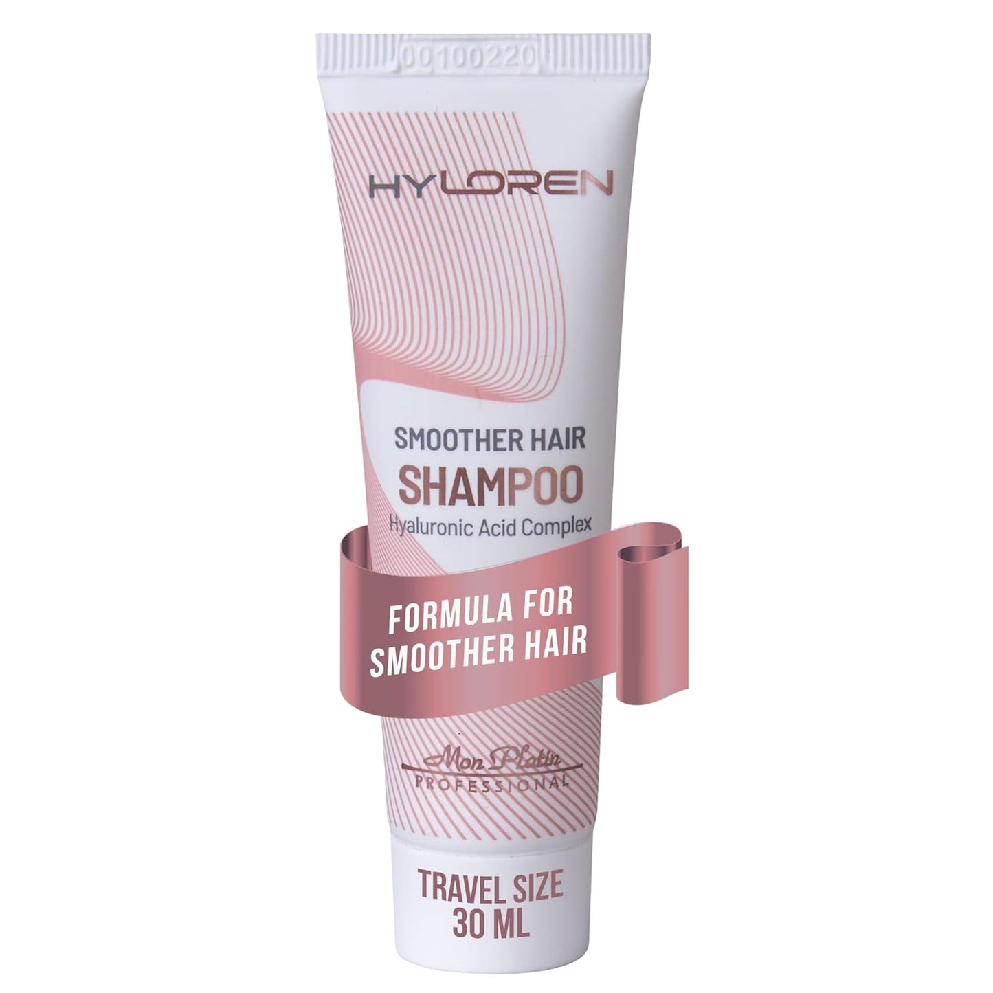 HYLOREN Smoother Hair Shampoo with Hyaluronic Acid for hair, All Hair Types, Color & Chemically Treated Hair, SLS/SLES Free, Hydrating Shampoo, Smoothing Anti Frizz Shampoo 30ml