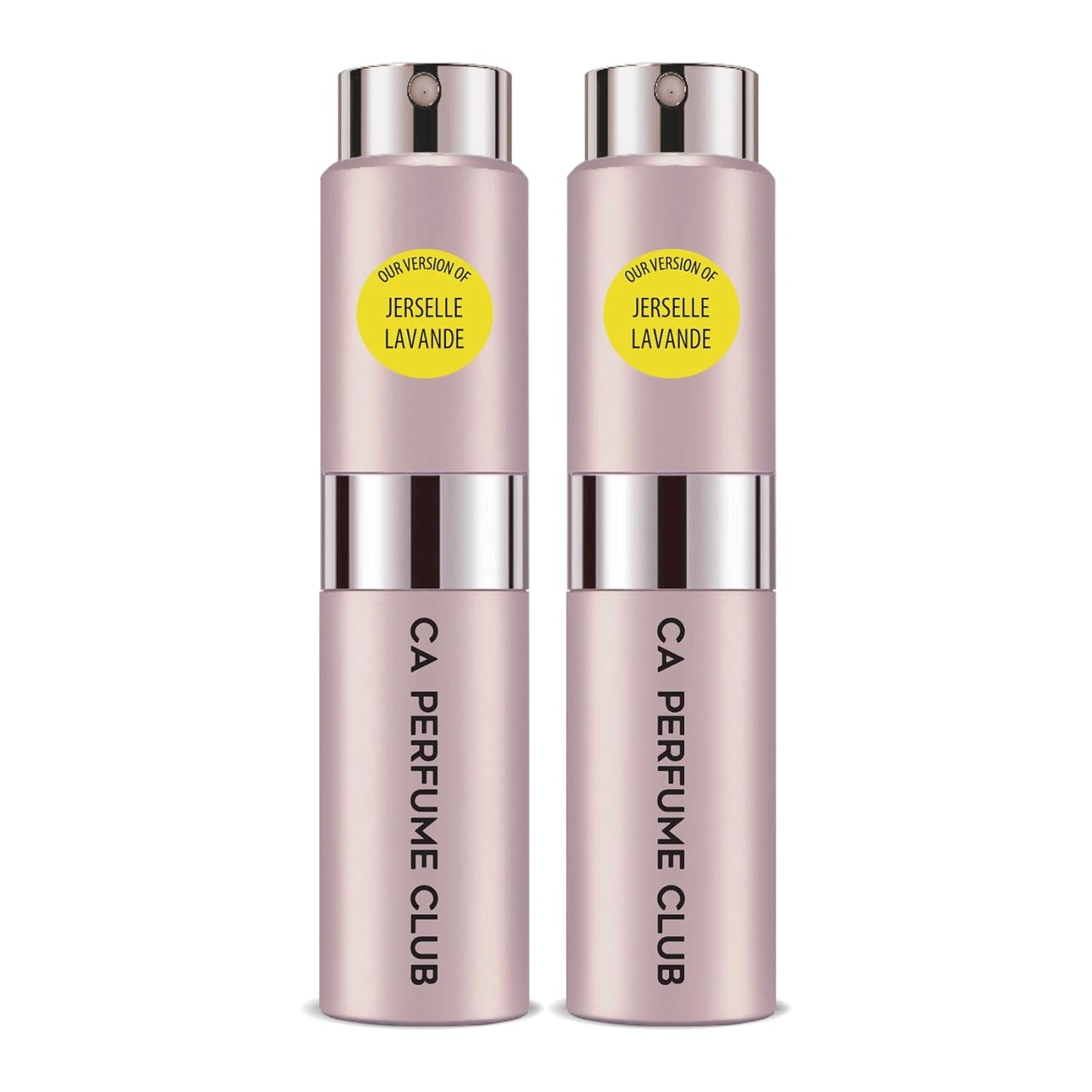 CA Perfume Impression of Jerselle Lavande for Women Floral Woody Musk Scent Long Lasting Perfumes for Women Eau De Parfum Travel Size Refillable Atomizer Spray 0.27 Fl Oz 8ml (Set of 2)