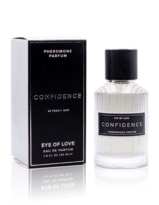 Eye of Love Confidence Pheromone Cologne for Men - Subtle Citrus Musk Perfume with Jasmine Honey & Vanilla - Long Lasting Plant-Based Scent for Daily Use - 50ml/1.6fl oz - Fragrances for Men