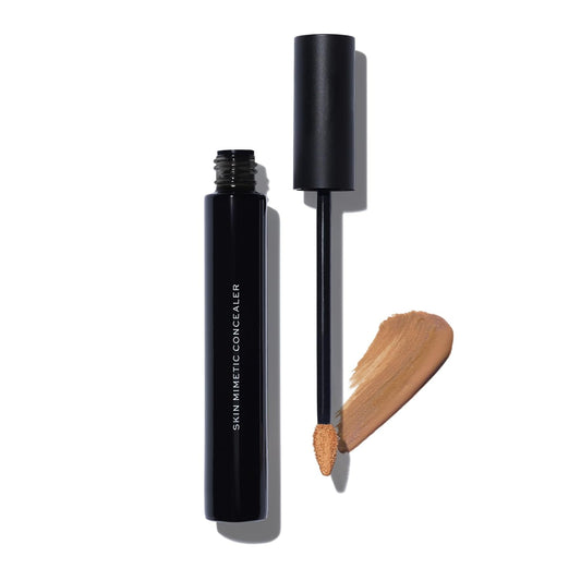 MAKE Beauty Skin Mimetic Concealer Buildable Medium Coverage Hydrating Concealer for Dark Circles Spot Concealing Brightening Crease-Free, Including Mature Skin. Radiant Finish. 10 Medium Tan Neutral
