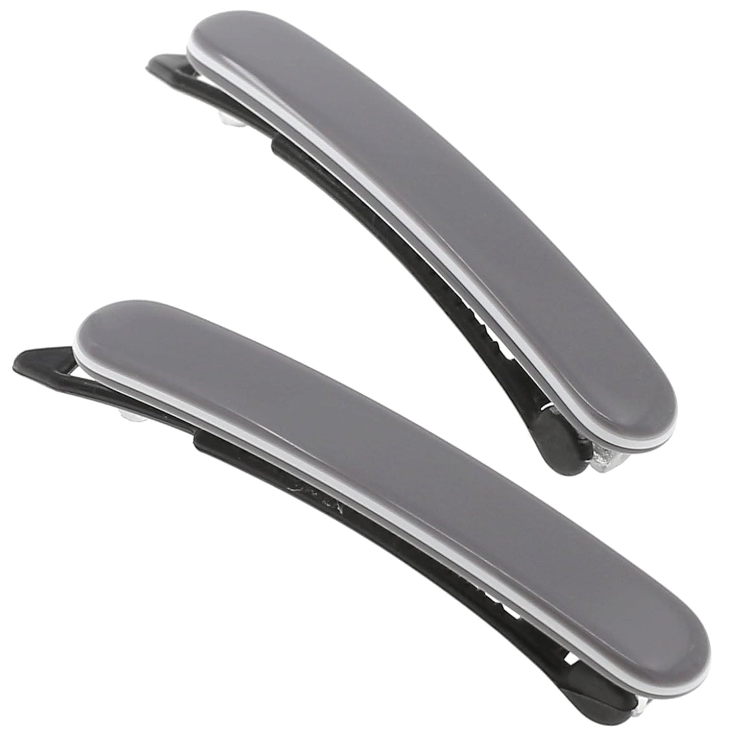 Camila Paris CP3379 French Hair Barrettes Clips for Women, Handmade, Girls Side Slide-in Barrette Clip, Hair Accessories for Women. Strong Hold No Slip Grip Fashion Durable Styling, Made in France