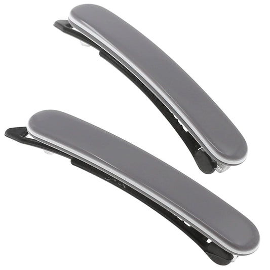 Camila Paris CP3379 French Hair Barrettes Clips for Women, Handmade, Girls Side Slide-in Barrette Clip, Hair Accessories for Women. Strong Hold No Slip Grip Fashion Durable Styling, Made in France