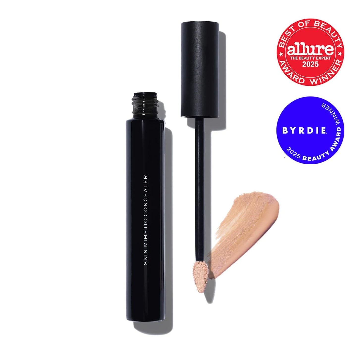MAKE Beauty Skin Mimetic Concealer Buildable Medium Coverage Hydrating Concealer for Dark Circles Spot Concealing Brightening Crease-Free, Including Mature Skin. Radiant Finish. 08 Medium Tan Neutral