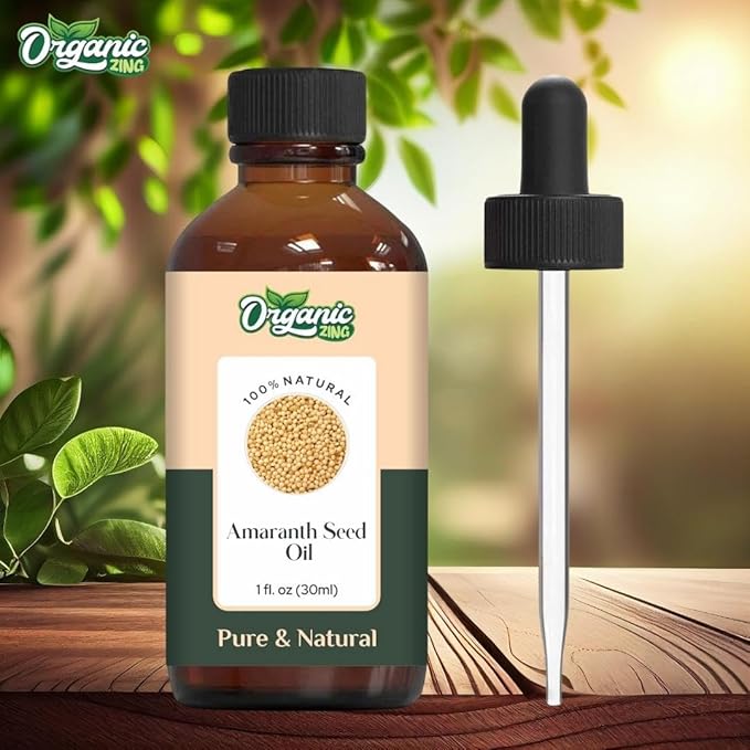 Amaranth Seed (Amaranthus) Oil | Pure & Natural Carrier Oil for Skincare, Hair Care & Massage - 30ml/1.01fl oz
