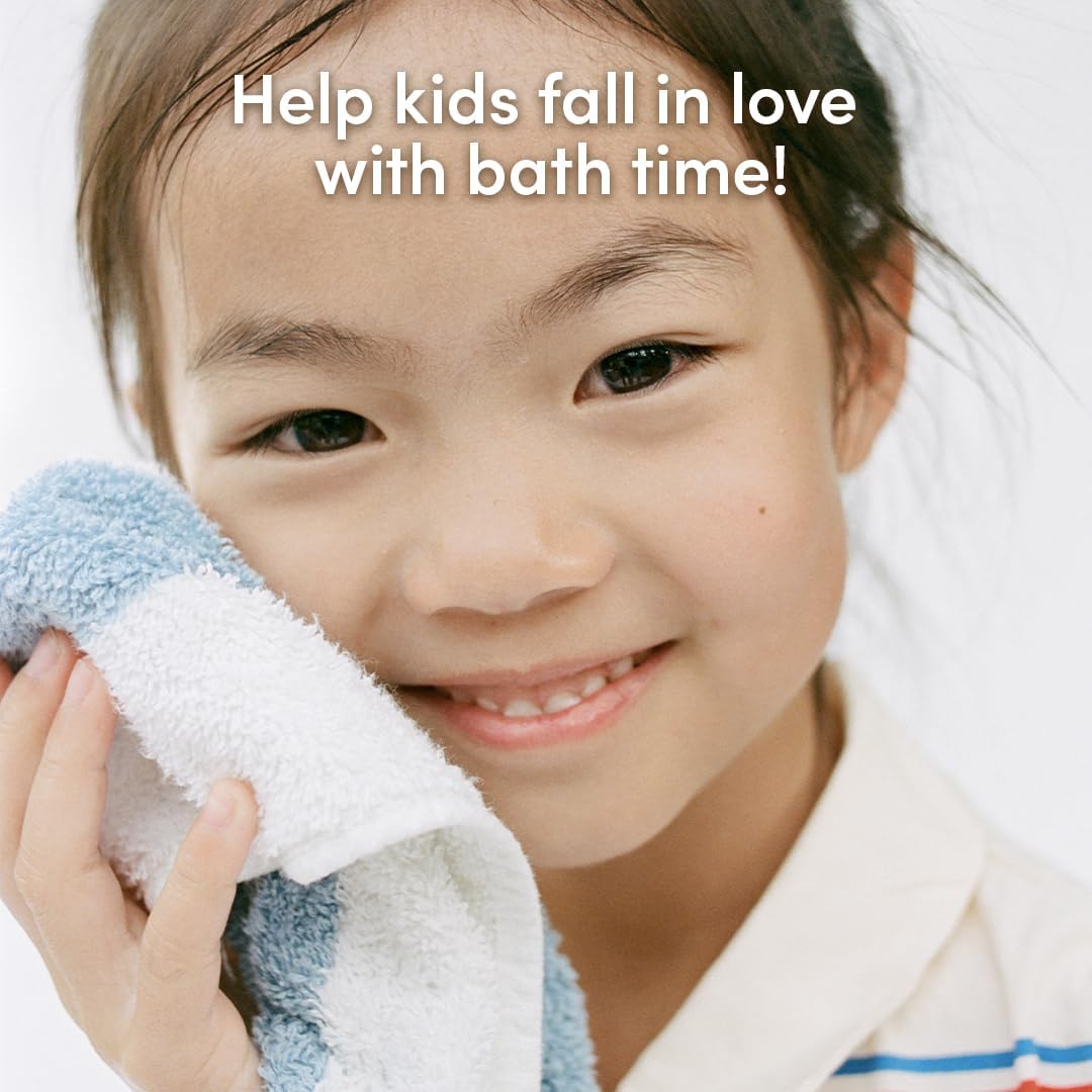 Evereden Multi-Vitamin Kids Body Wash Cool Peach: Gentle Body Wash Sensitive Skin Nourishment & Hydration Formula | Clean Non-Toxic for Kids | 8.5 fl oz.