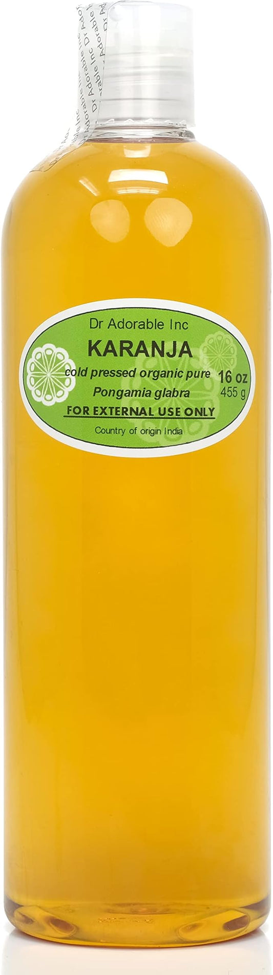 16 Oz Premium Karanja OIL Organic 100% Pure Unrefined Undiluted