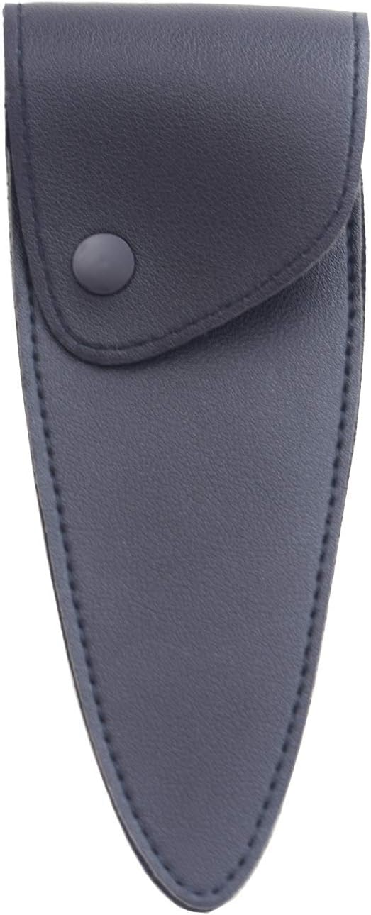 Professional Hair Cutting Scissors Sharp Blades Hair Shears/Barber Scissors/Mustache Scissors Stainless Steel Hair Scissors 7" 6.5" 6" Haircut/Hairdresser For Kids, Men (Medium leather sheath)