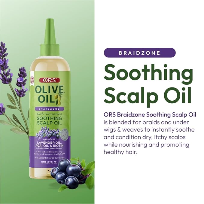 ORS Olive Oil Nourishing Exotic Scalp infused with Babassu Oil for Intensive Moisture 4.3 oz