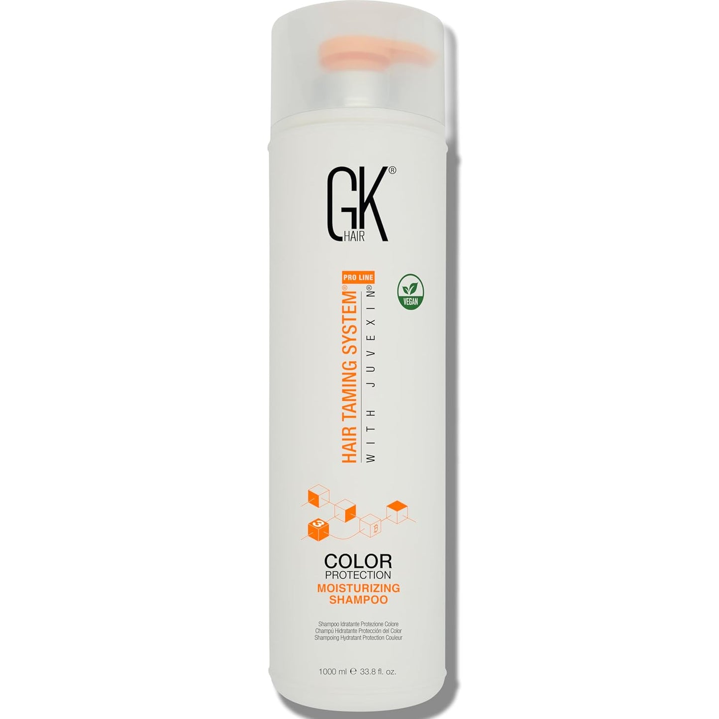 GK HAIR Sulfate-Free Moisturizing Shampoo for Women Deep Conditioning Hair Mask with Keratin and Argan Oil Frizz Control Hydrate Treatment for Dry Color-Treated Damaged Hair – 33.8 Ounce