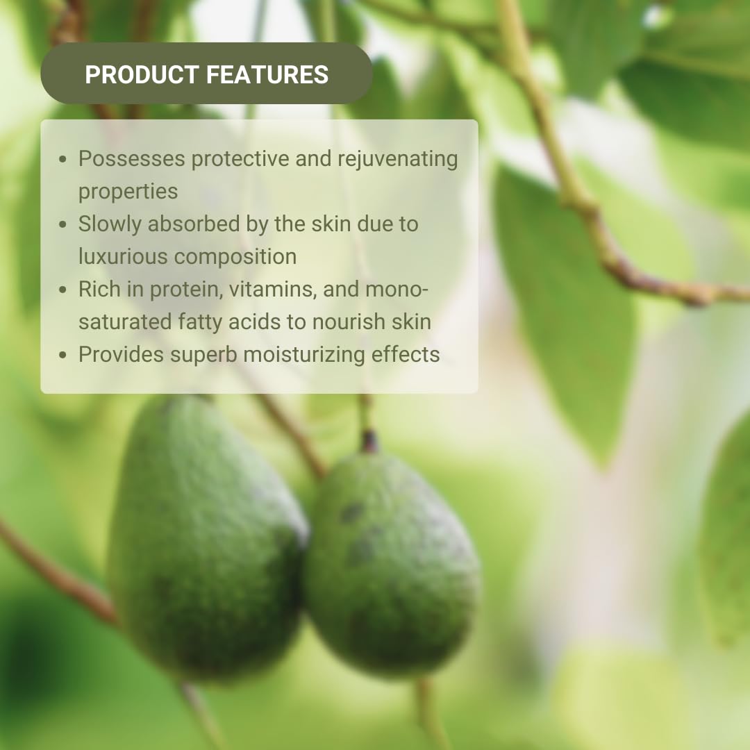 Avocado Oil - Direct from EIR Oils Farm in Spain - 100% Pure Carrier Oil for Hair, Face, and Skin - Hand-Picked, Cold-Pressed Carrier Oil - (4Gallons)