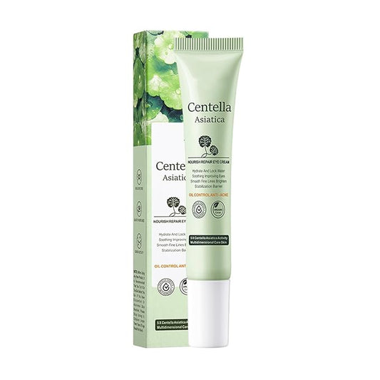 Centella Asiatica Eye Cream,Moisturizes and Tightens the Skin Around the Eyes,Reduces Dry Lines and Fine Lines,Improves Dark Circles Under the Eyes,Lightweight Refreshing,Non Greasy