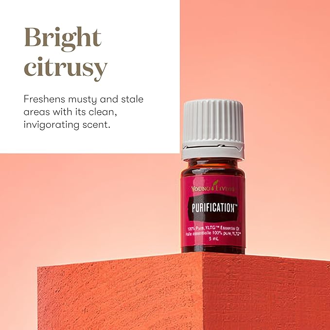 Young Living Purification Essential Oil Blend - 5ml | Pure and Refreshing Aroma | Cleansing Properties | Aromatic Diffuser | Vegan & Gluten-Free | Skincare-Friendly