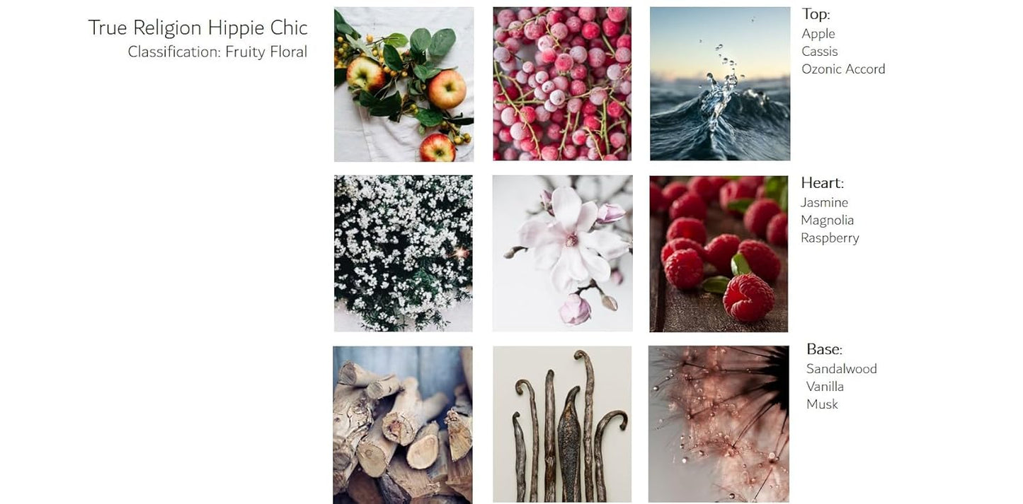 True Religion Hippie Chic 8 oz Body Mist