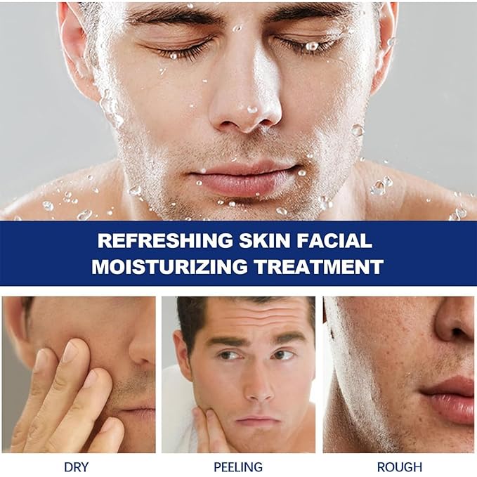 Valentines Day Gifts for Him, Skin Care for Mens Facial Care Kit, Anti-Aging Skin Care Routine for Men, Valentines Gifts for Him Adults Men Dad Boyfriend Husband Gifts, Hydrating, Deep Cleansing