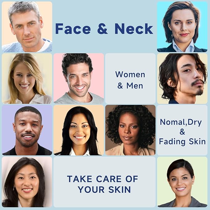 Retinol Cream for Face, Collagen Neck Creams for Tightening and Firming, Anti Aging Day & Night Facial Moisturizer for Women & Men, Instant Face Lift Wrinkle Cream 1.7 fl. oz.