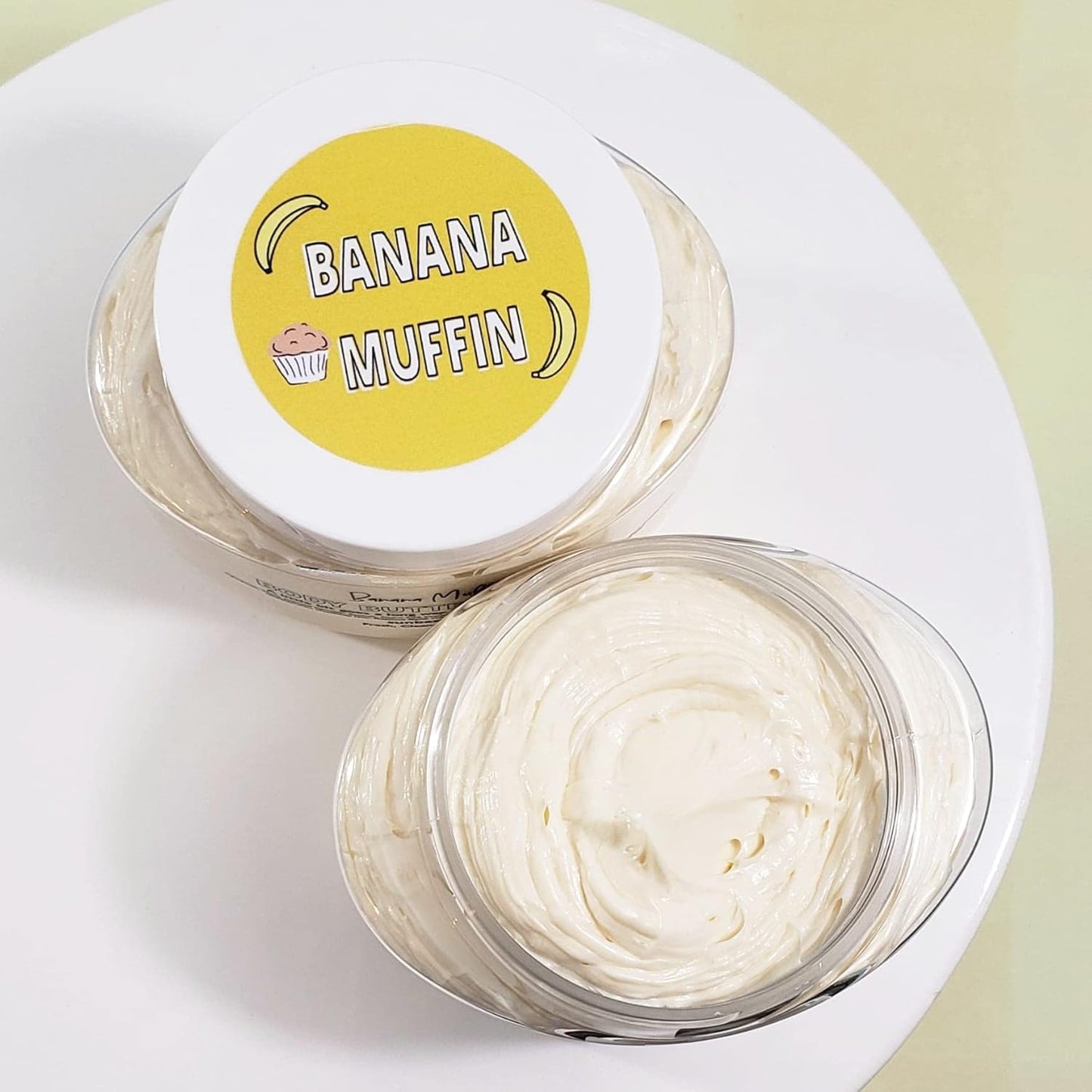 Sunbasil Soap Banana Muffin Whipped Body Butter Lotion Hydrating Hand Cream Skin Softening Moisturizer