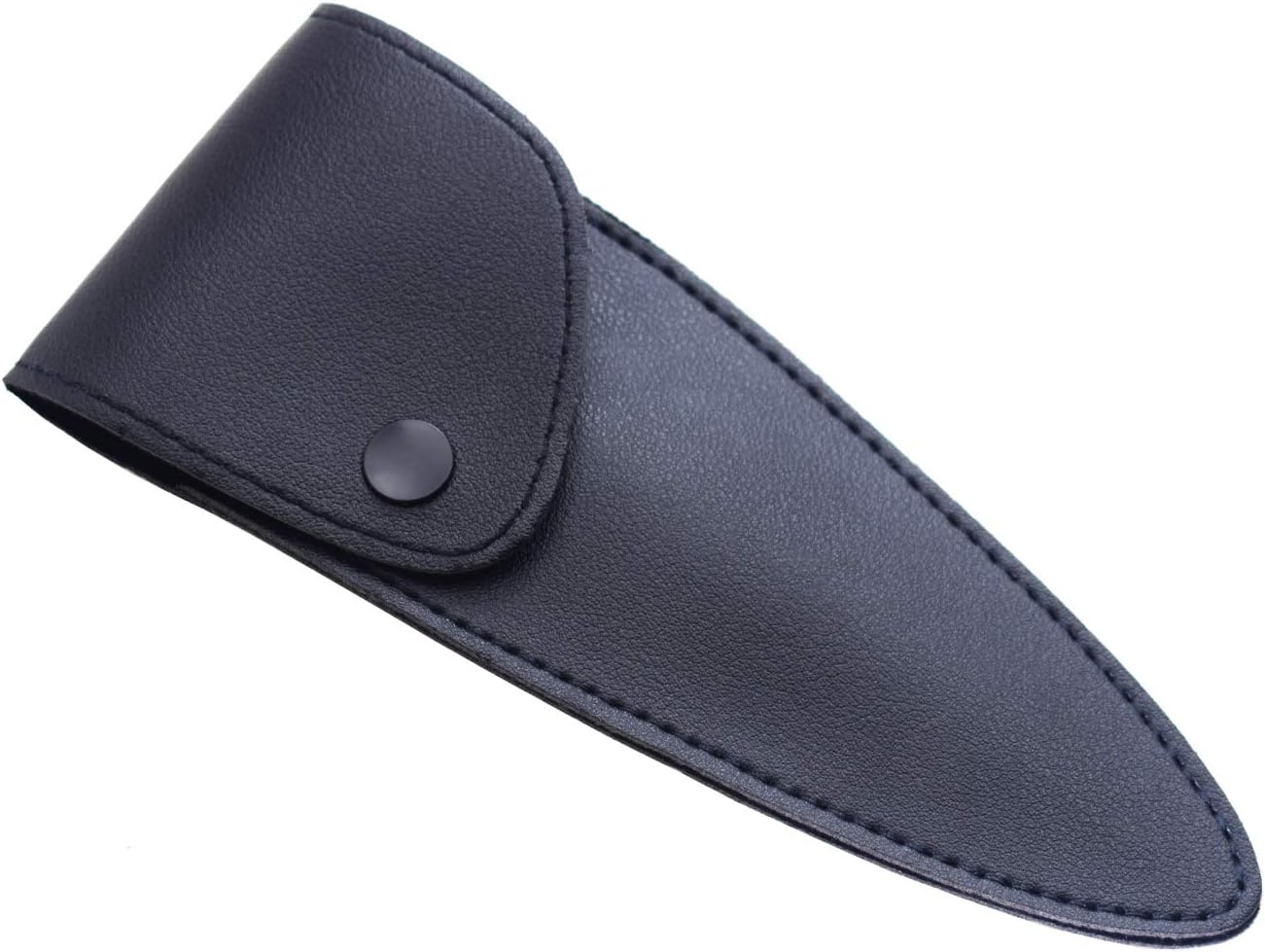 Professional Hair Cutting Scissors Sharp Blades Hair Shears/Barber Scissors/Mustache Scissors Stainless Steel Hair Scissors 7" 6.5" 6" Haircut/Hairdresser For Kids, Men (Medium leather sheath)