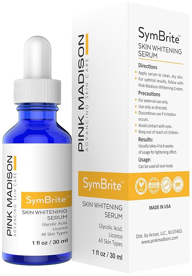 Dark Spot Corrector Remover for Face Neck Hands. Men and Women Made in USA Vitamin C Hyaluronic Acid, Green Tea Extract 1 OZ