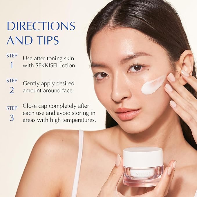 SEKKISEI CLEAR WELLNESS Overnight Repairing Face Cream 1.4 Ounce