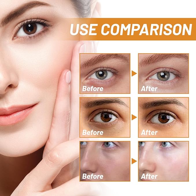 2 PCS Turmeric Retinol Eye Cream Stick, Lumibalm for Under Eye Bags,Eye Balm Stick Hydrating,Turmeric Eye Cream For Puffiness and Bags Reduces Fine Lines