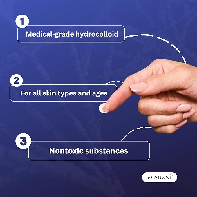 Pimple Patch Acne Patches Facial Skin Care Products, Blackhead Remover Skincare, Pimple Patch for Face and Hydrocolloid Acne Treatment Patch Salicylic Acid, Acne Spot Treatment (24 Count (Pack of 1))