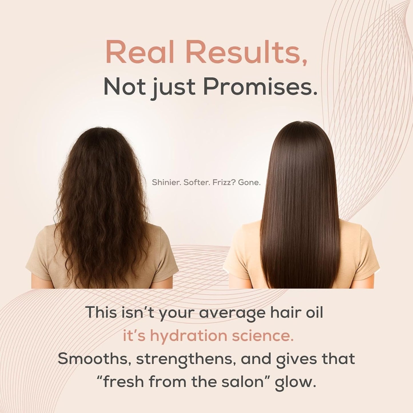 Piur Skins Awesome Hair Growth Serum with Organic Oils & Hyaluronic Acid - Natural Scalp Nourishment for Thicker, Stronger Hair - 30ml, White