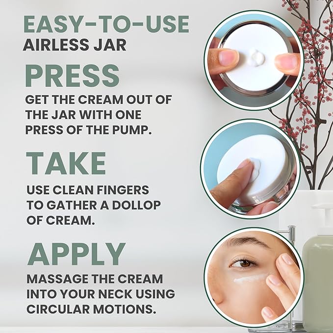 Under Eye Gel Cream – Reduces Dark Circles & Puffiness, Repairs & Moisturizes, Hydrating and Refreshing Formula for Under Eyes Skin, 1.7 oz