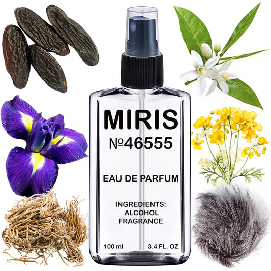MIRIS No. 46555, Inspired by No. 19 Poudre, Long-Lasting Eau de Parfum for Women, Spray 3.4 Fl Oz / 100 ml