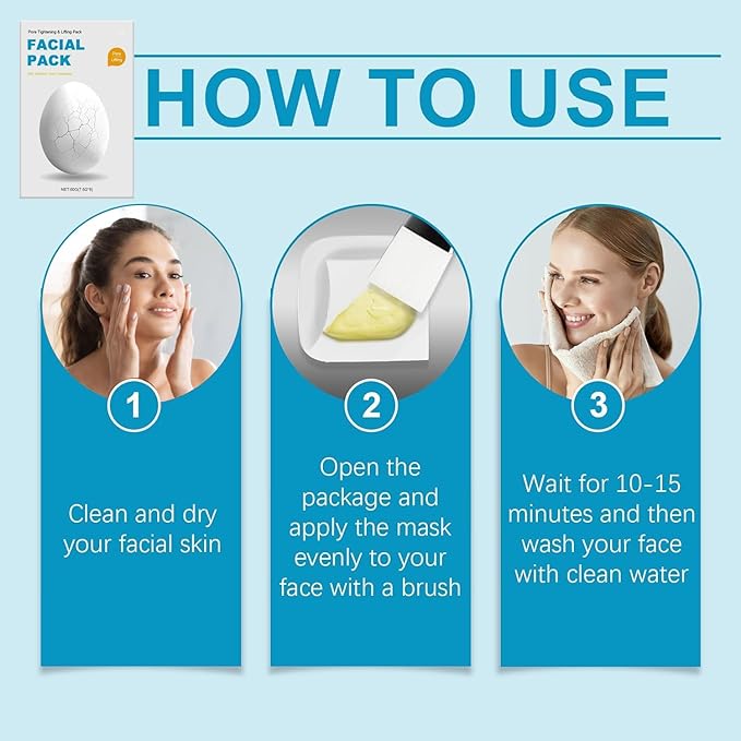 2025 New Zombie Facial Mask, New Zombie Mask Skin Care, Zombie Mask Facial, Hydrating Skincare Face Mask for Pore Tightening & Lifting Deep Cleaning Clay Mud with Brush (1 Box, 8ea)