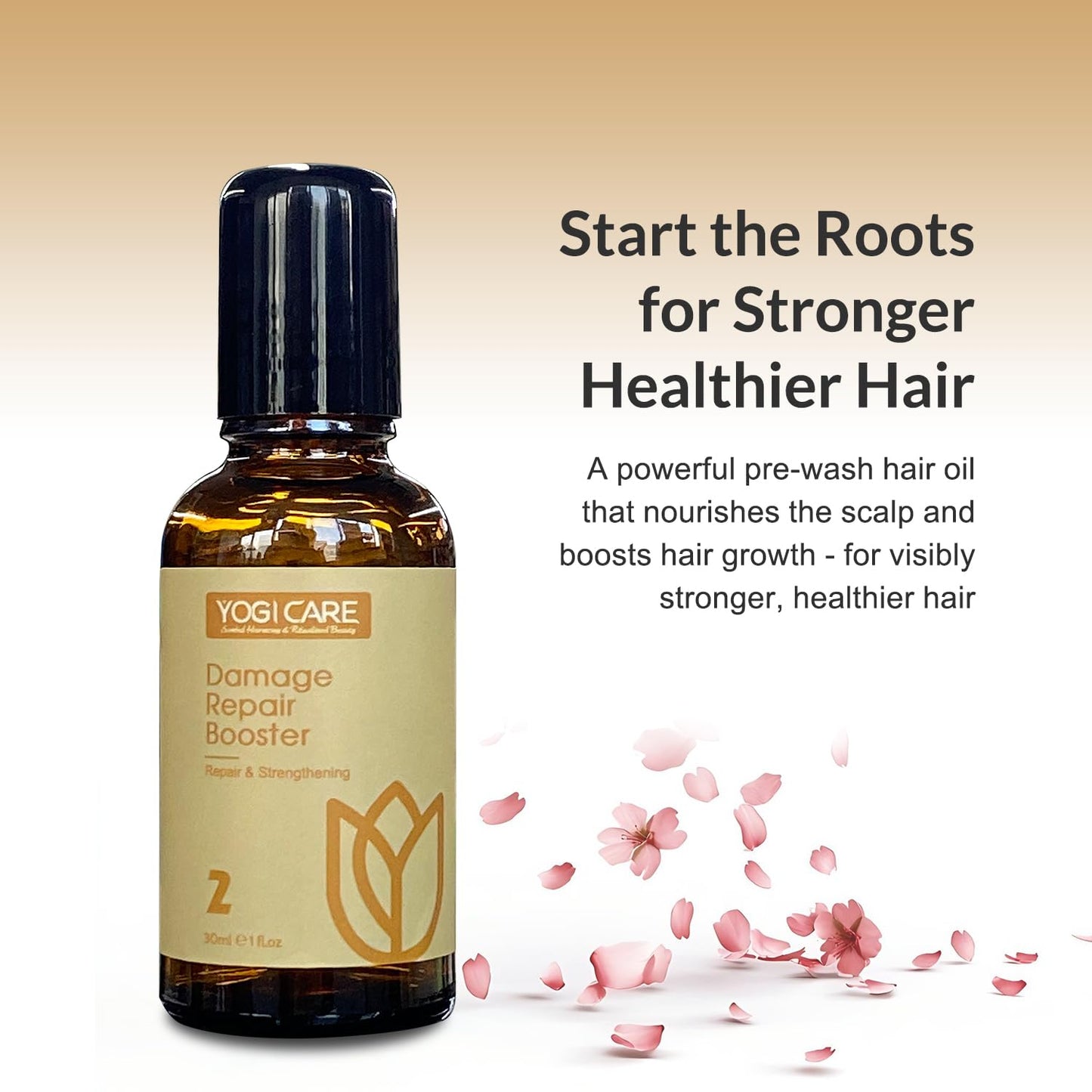 Aroma Therapy Pre-Wash Hair Oil Serum 30ml / 1 Fl.oz (Repair & Strengthening)