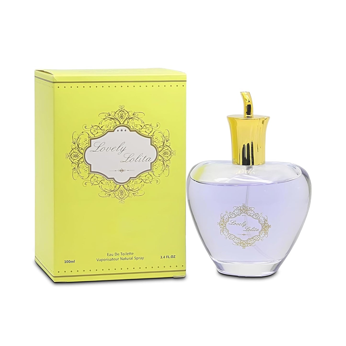 Women's Perfume Combo Set Milano Women&Lovely Lolita Floral Fruity Fragrance Eau De Parfum Elegant 100ml Bottle Natural Spray Each for Daily Used