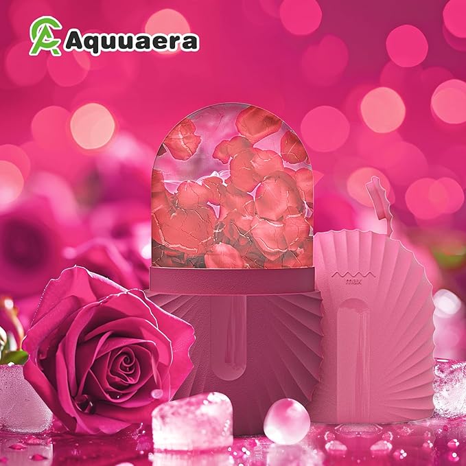 Ice Face Roller, Ice Cube Roller for Face，Facial Beauty Ice Roller Skin Care Tools,De-Puff Eye Bags, Reduce Migraine Pain（Red）