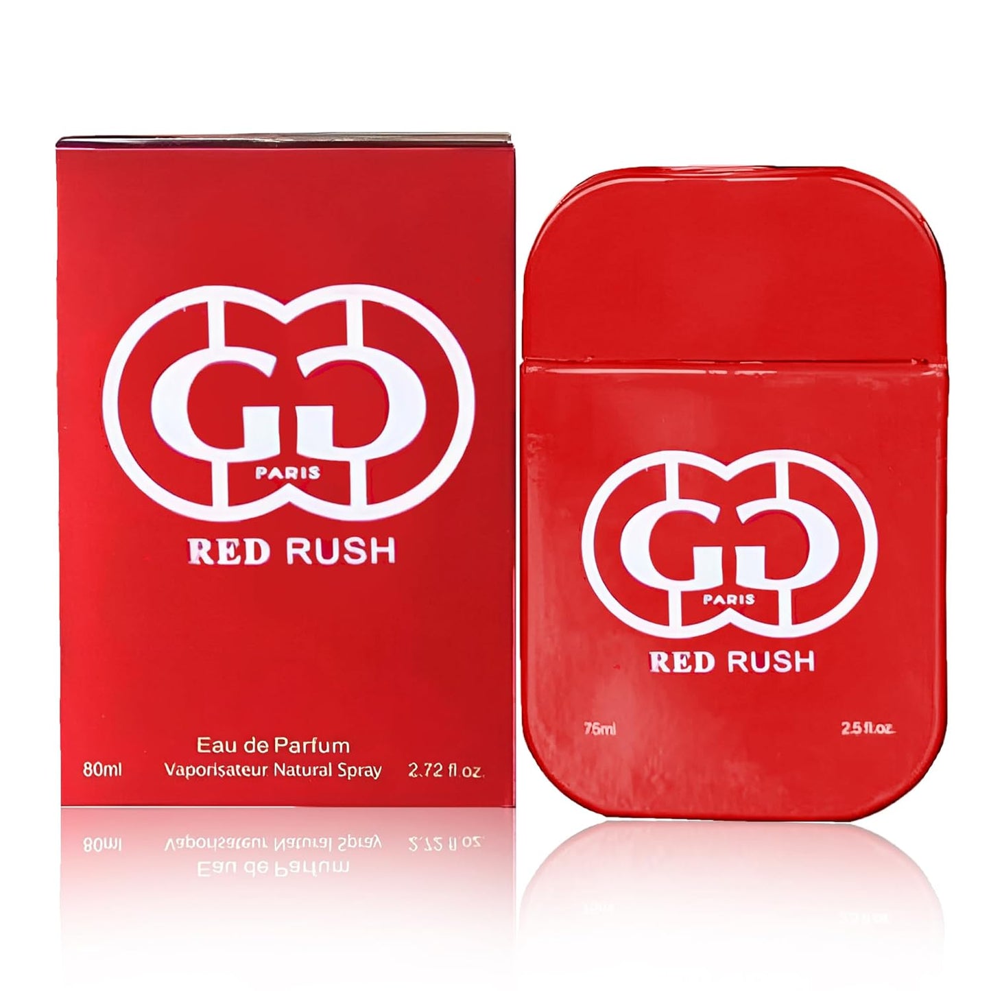 Red Rush Women Perfume Fresh Floral Scent Eau De Parfum Natural Spray Women Fragrance 3.4 Fl Oz