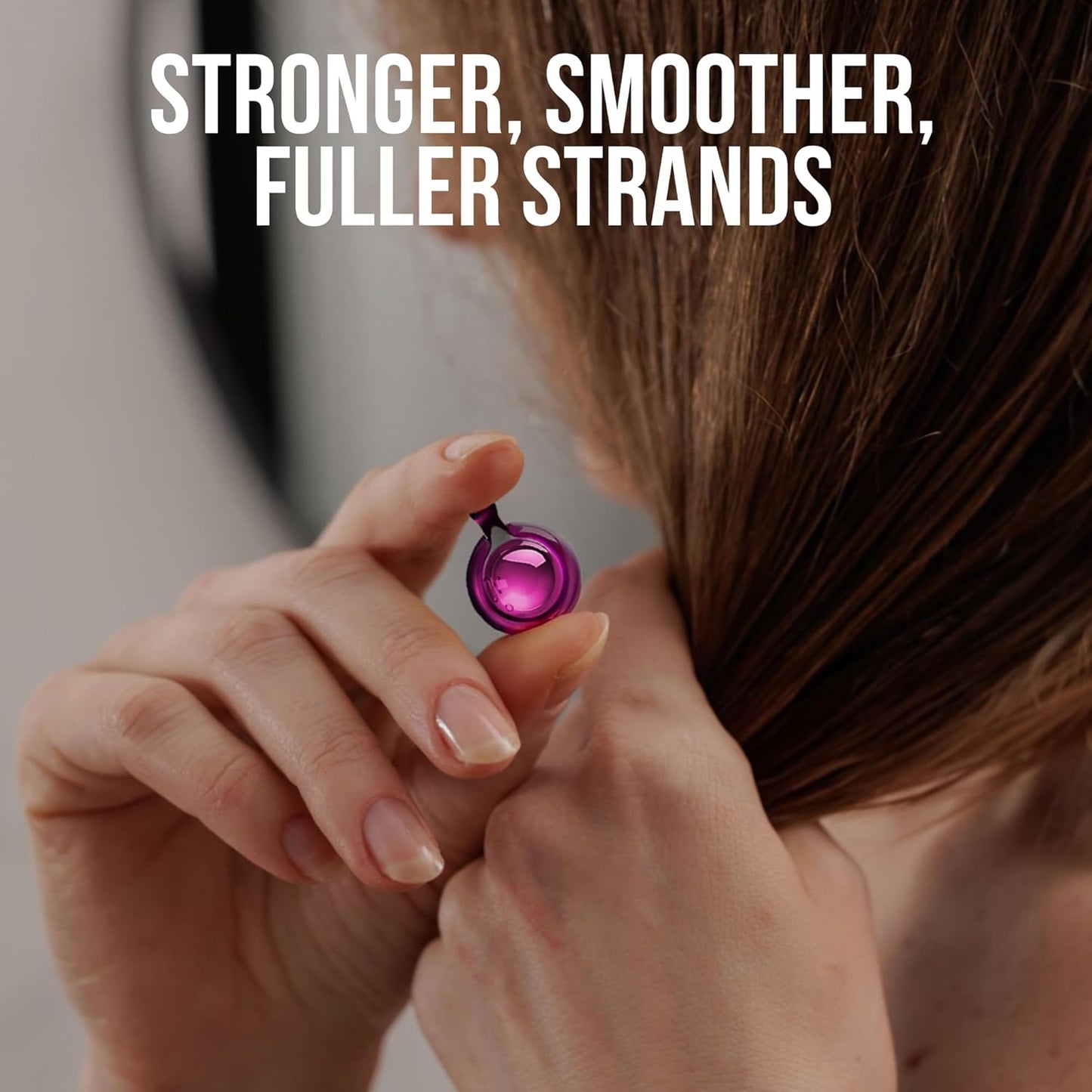 SAVION Rosemary Oil Hair Treatment Capsules - No Rinse Styling Hair Serum Capsules with Castor, Argan, Jojoba, Coconut, Tea Tree, Batana Oil - Hair Strengthening Serum for All Hair Types - 40 Capsules