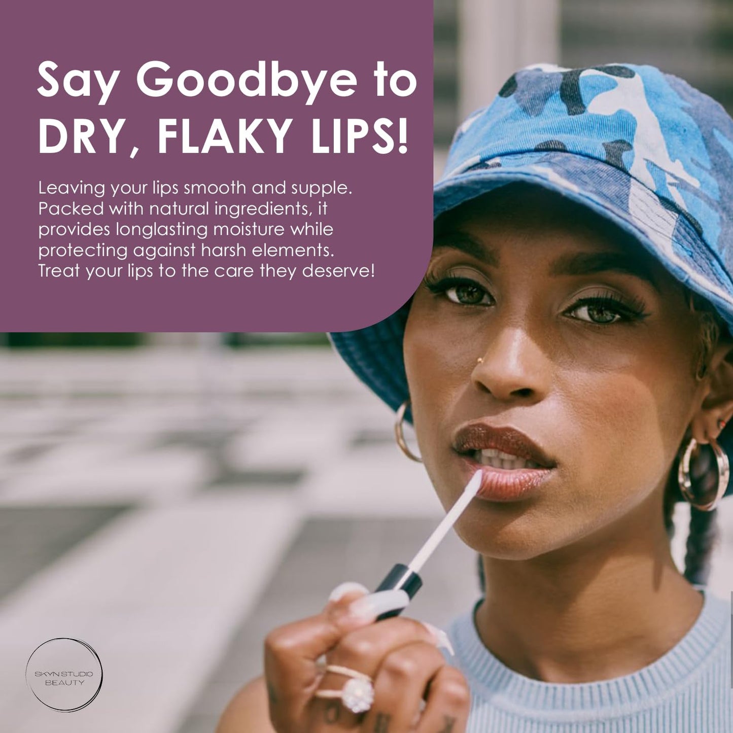 BEAUTY SPF 30 Juicy Lux Hydrating Lip Oil, Deeply Nourishing with Hyaluronic Acid, Coconut Oil, Argan Oil, Shea Butter and Vitamin E, Non-Sticky, SPF Protection Lip Care (Fruity Bliss)