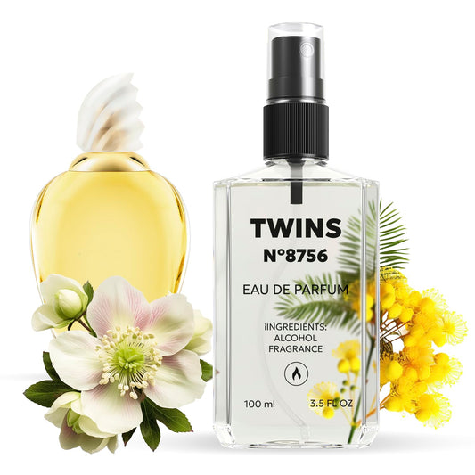 TWINS Impression of Amarige | Perfume for Women Eau de Parfum | No.8756 | 3.4 Fl Oz / 100 ml
