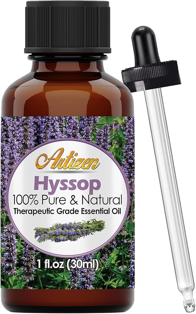 Artizen 30ml Oils - Hyssop Essential Oil - 1 Fluid Ounce