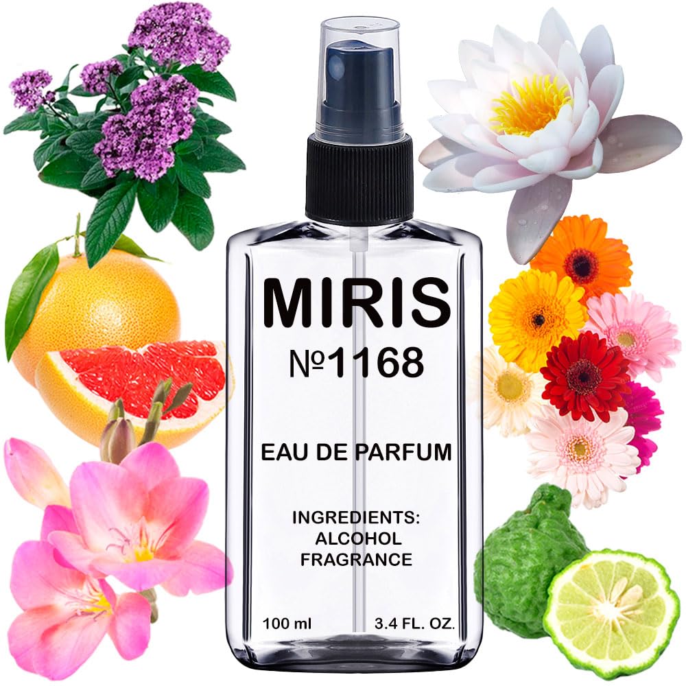 MIRIS No. 1168, Inspired by Gi Mar Ventur Woman, Long-Lasting Eau de Parfum for Women, Spray 3.4 Fl Oz / 100 ml