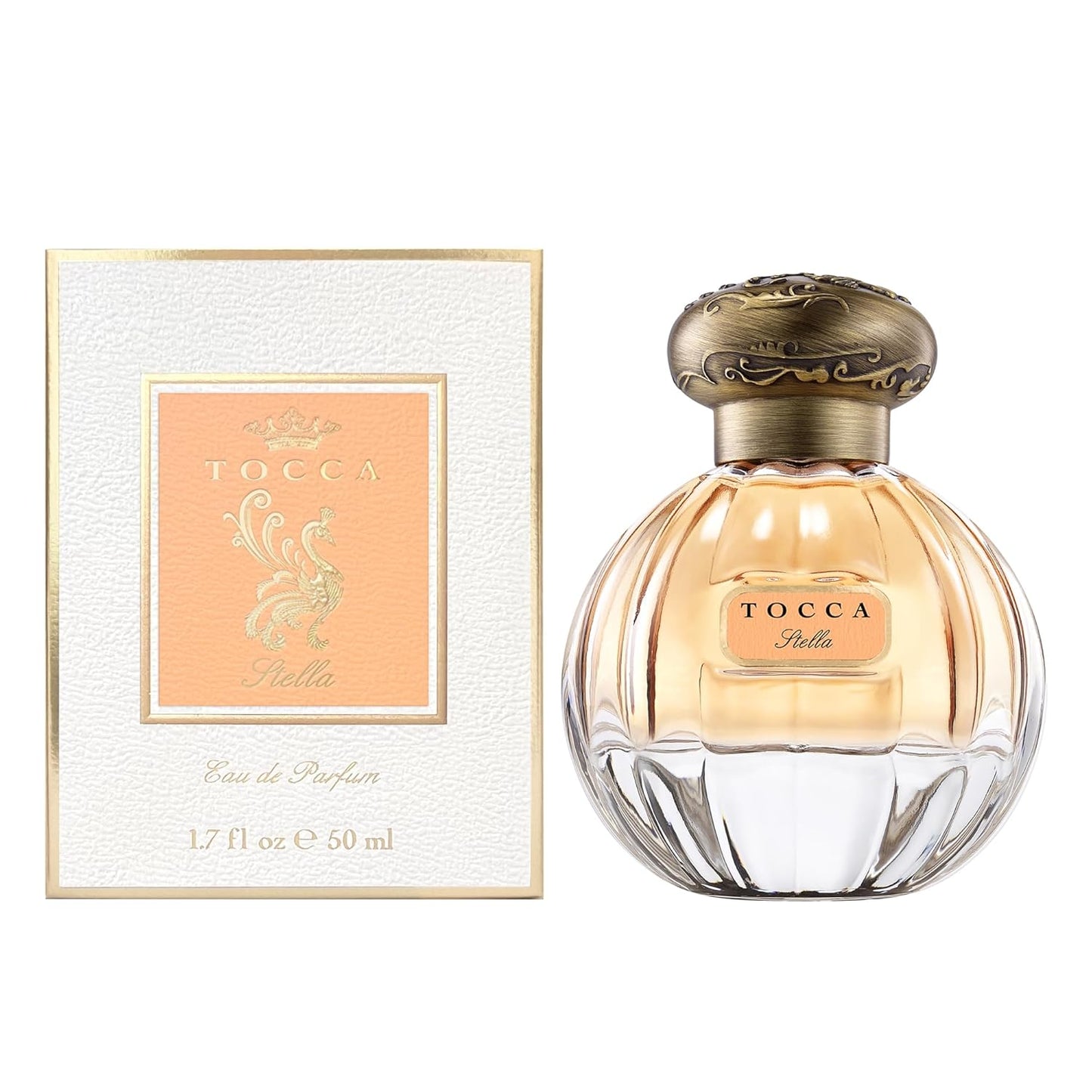 Tocca Stella (20ml + 50ml) Perfume Set for Women - Fresh Floral, Blood Orange, Freesia, Spicy Lily - Hand-Finished Bottle